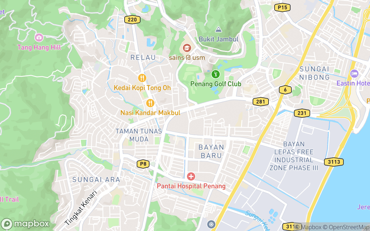 Map location