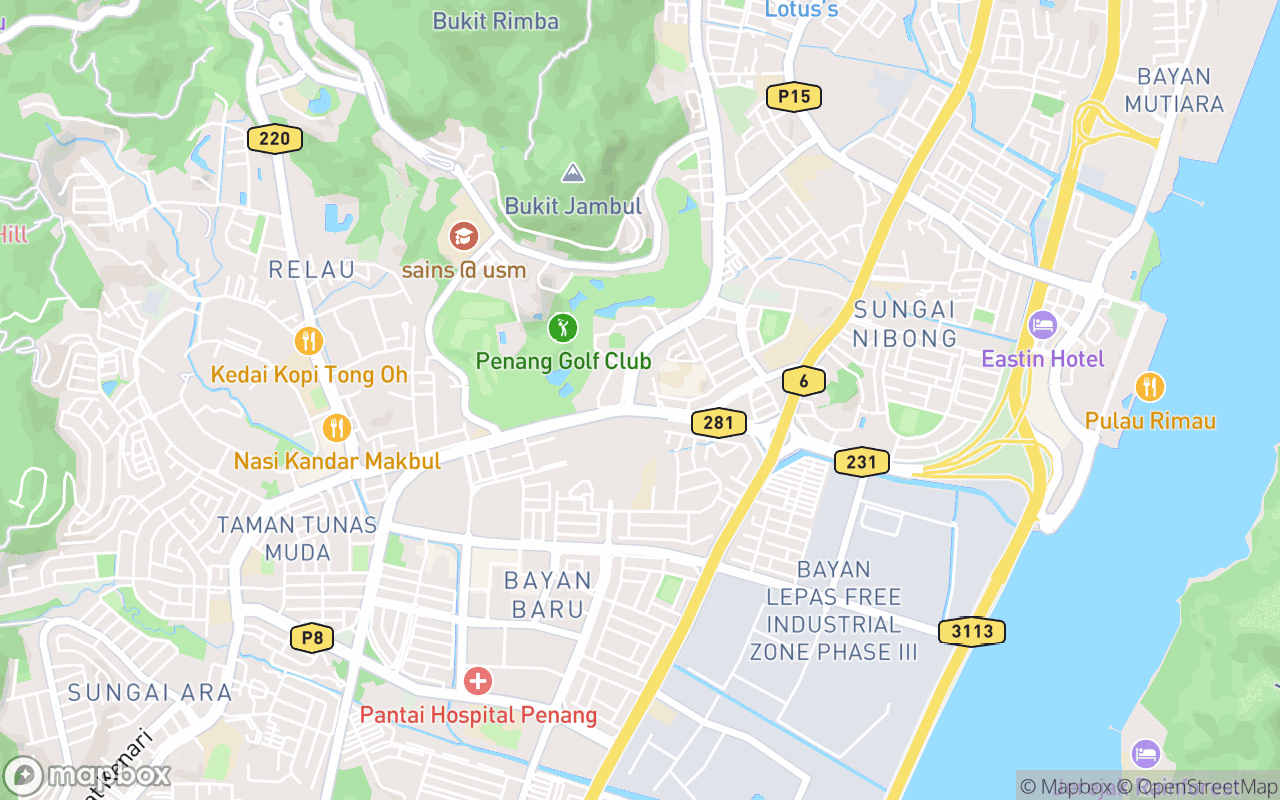 Map location