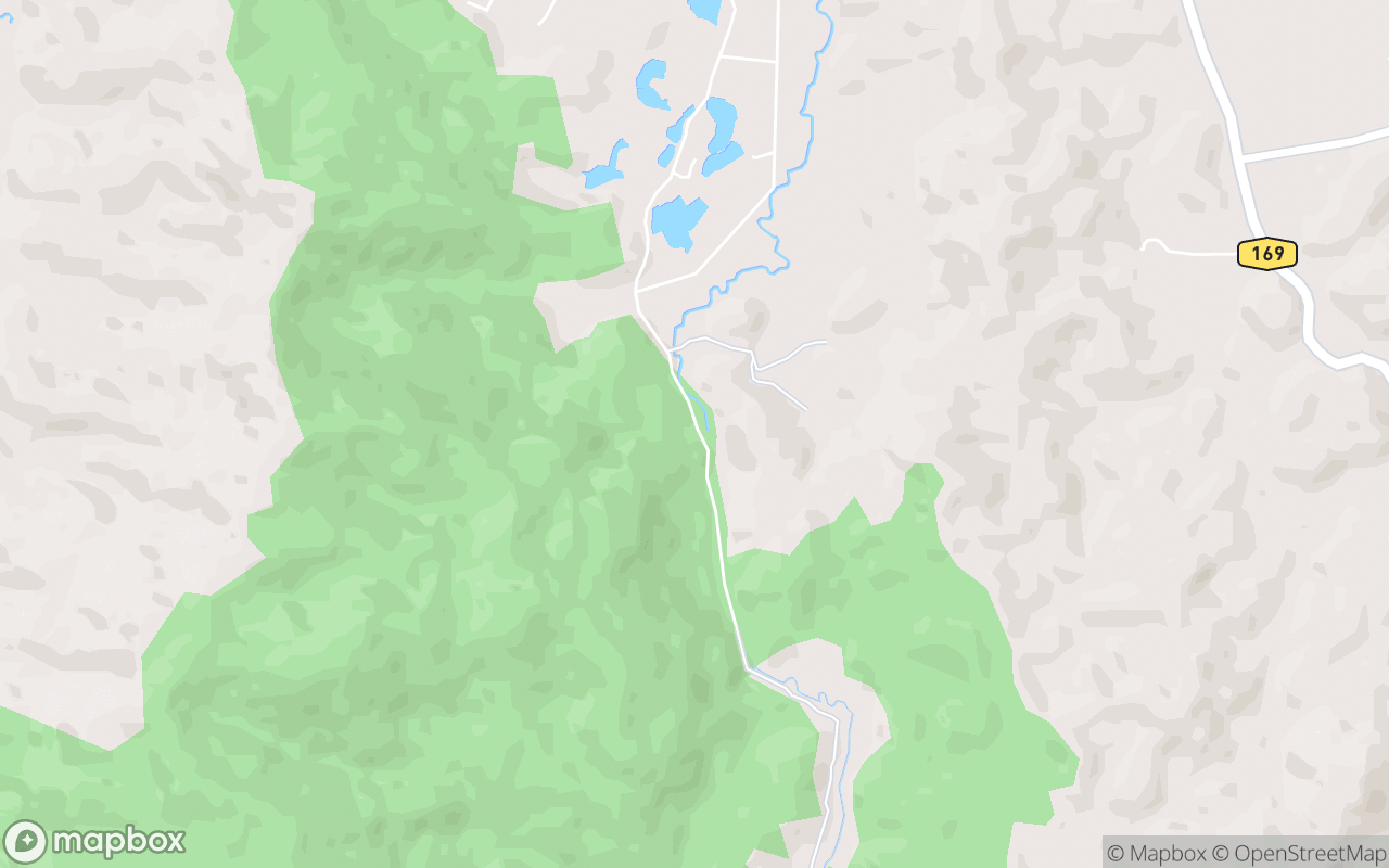 Map showing the location of Ulu Paip Recreational Forest