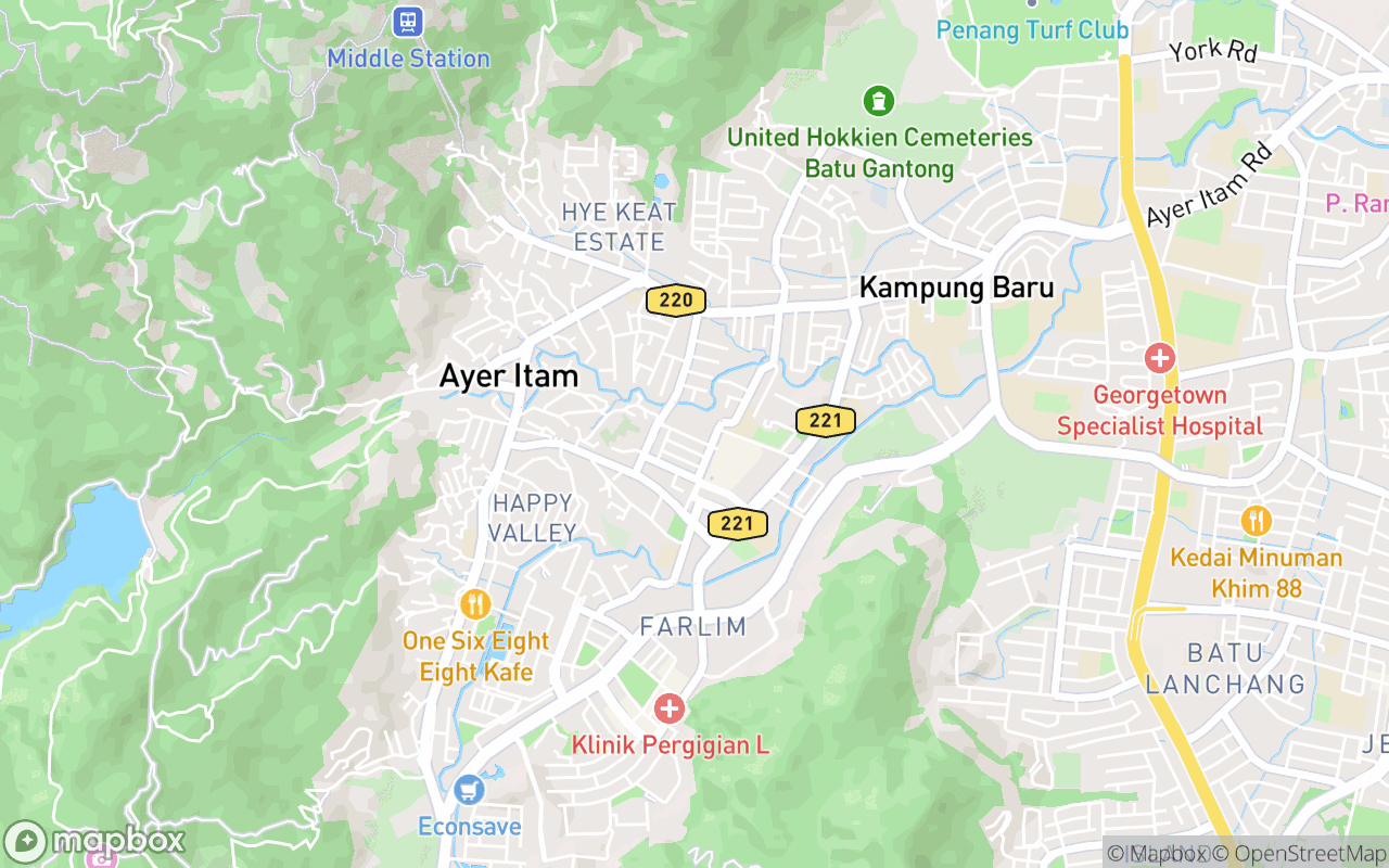 Map location