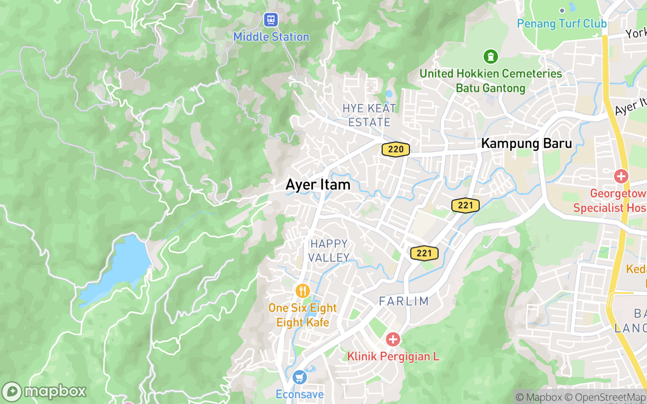 Map location
