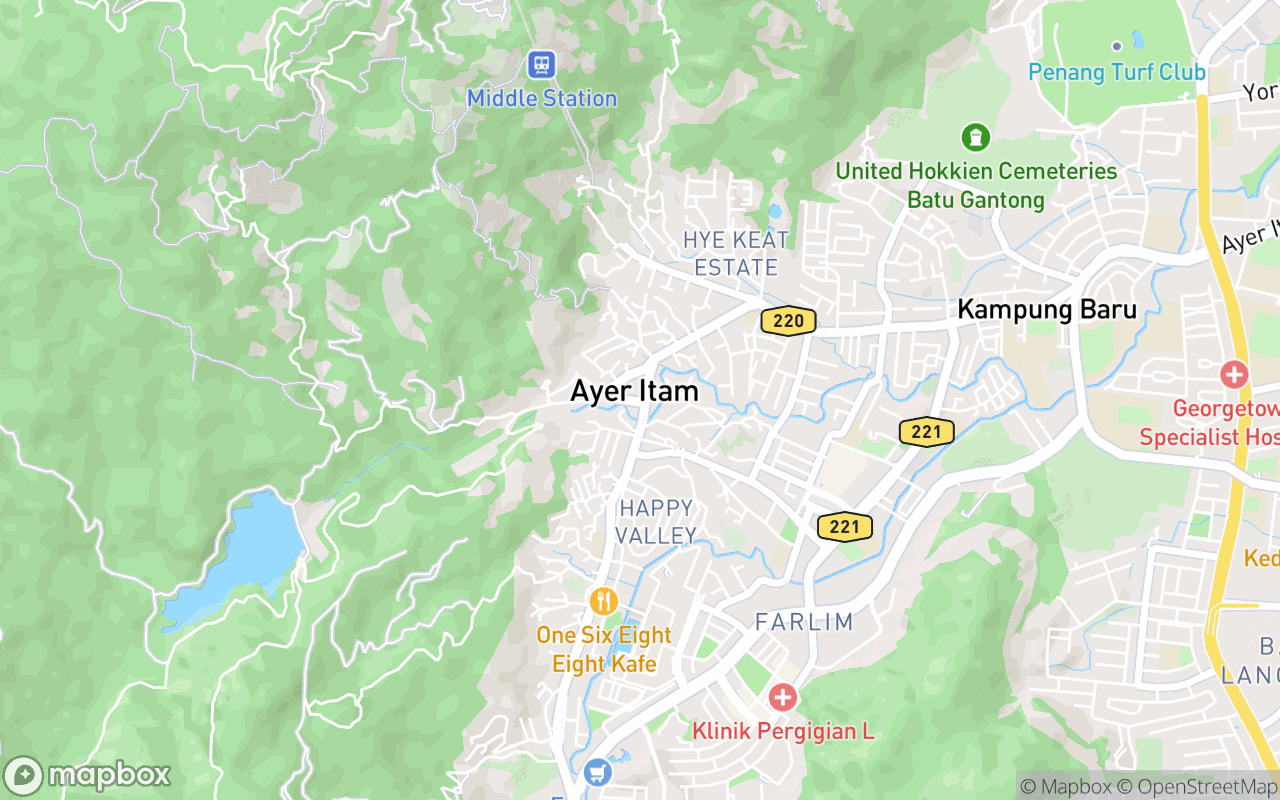 Map location