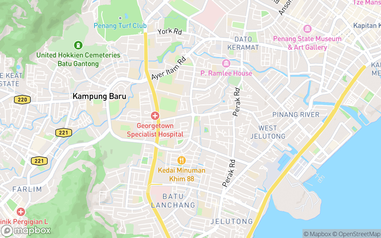 Map location