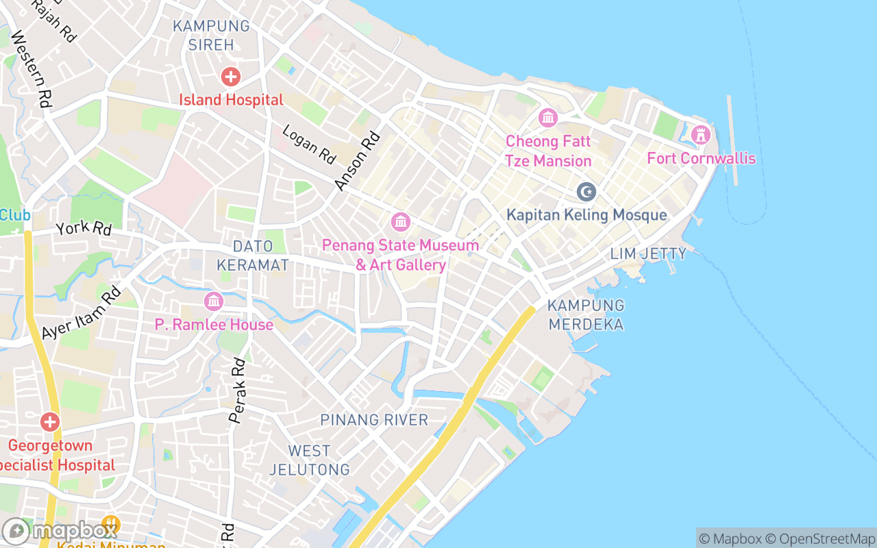 Map showing the location of Hin Market