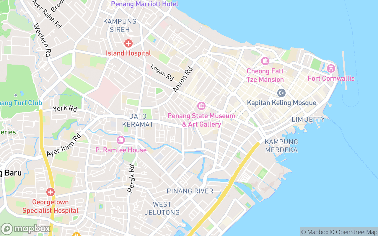 Map showing the location of SKSK CAFE