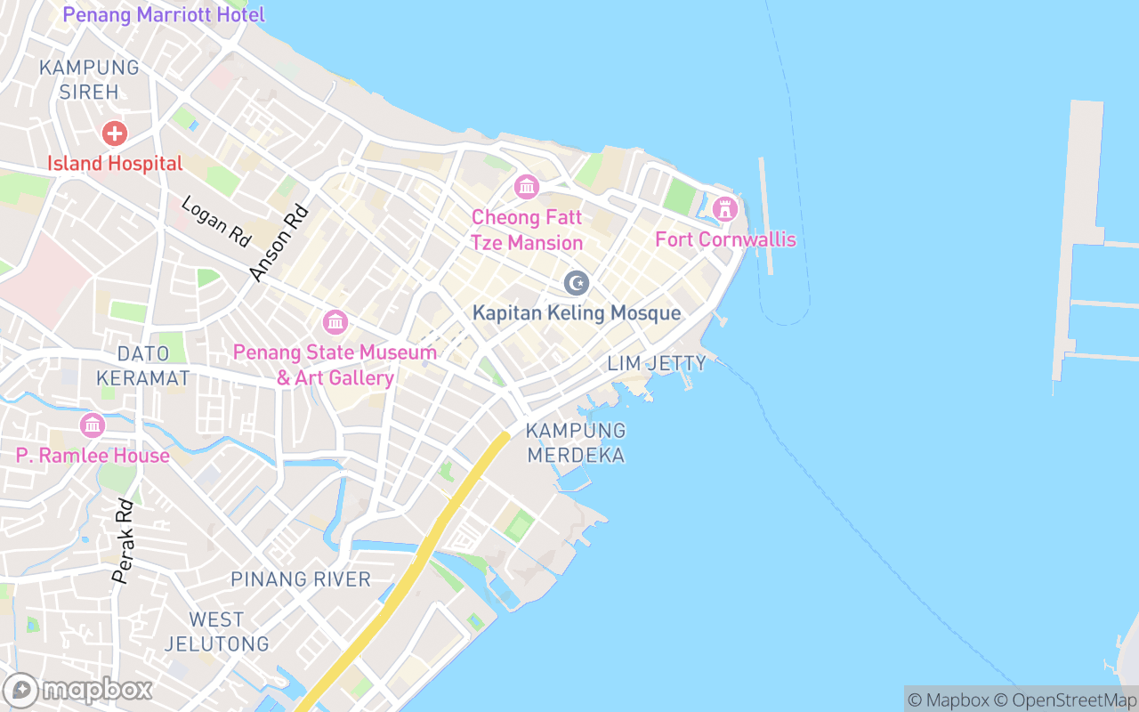 Map showing the location of Ome by Spacebar Coffee