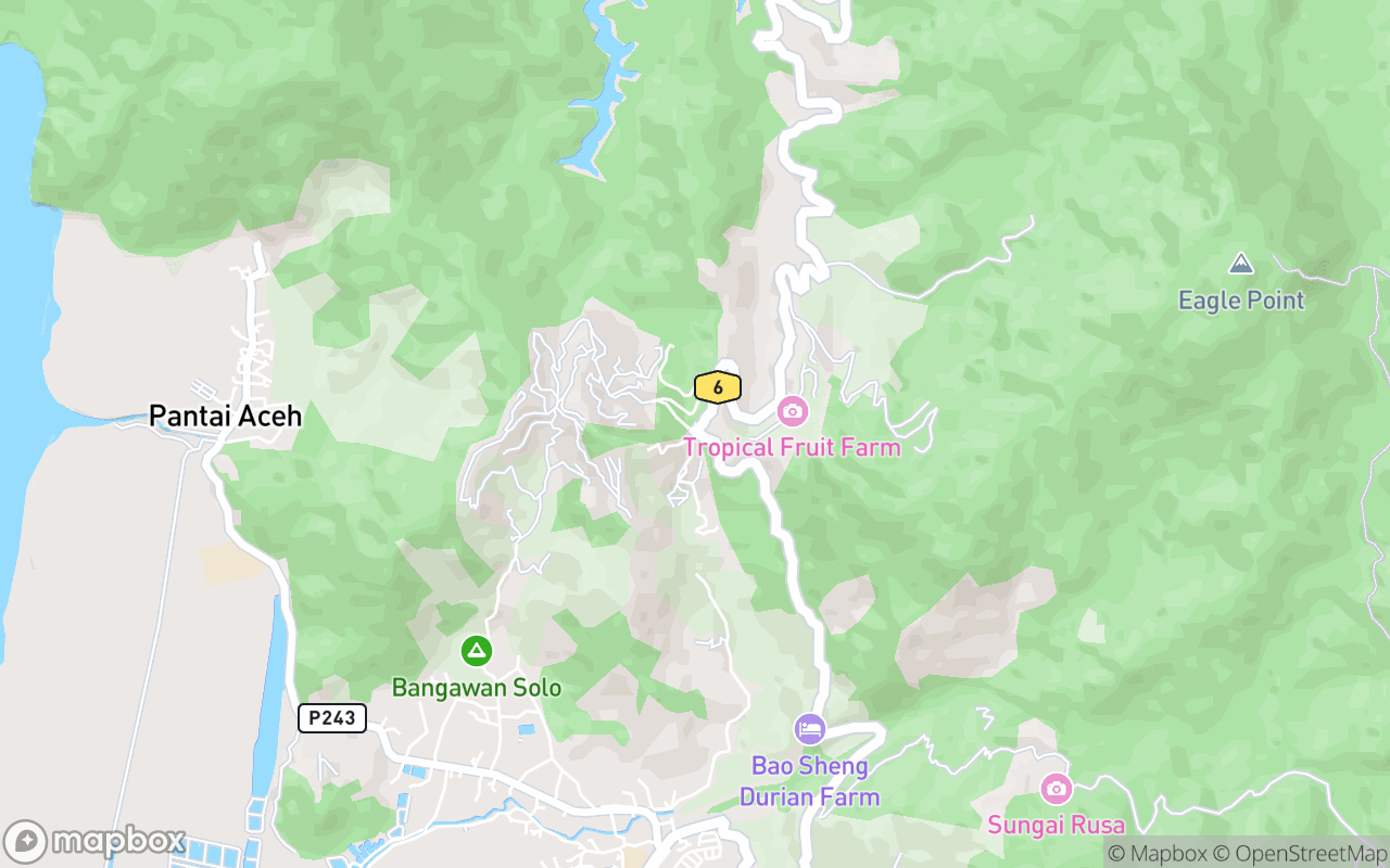 Map showing the location of Art & Garden