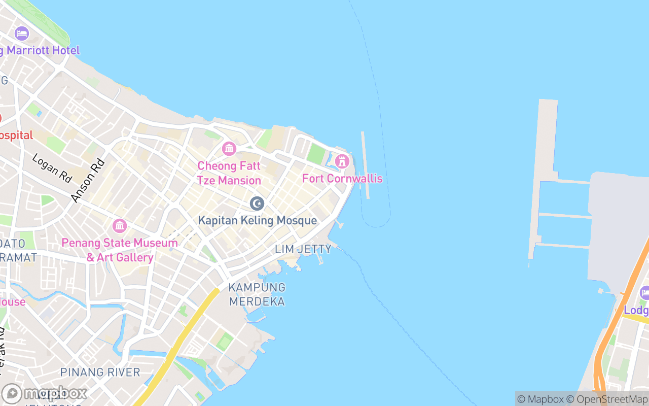 Map showing the location of Norm Micro Roastery 