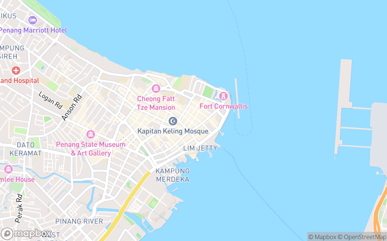 Map showing the location of NR Sweets 