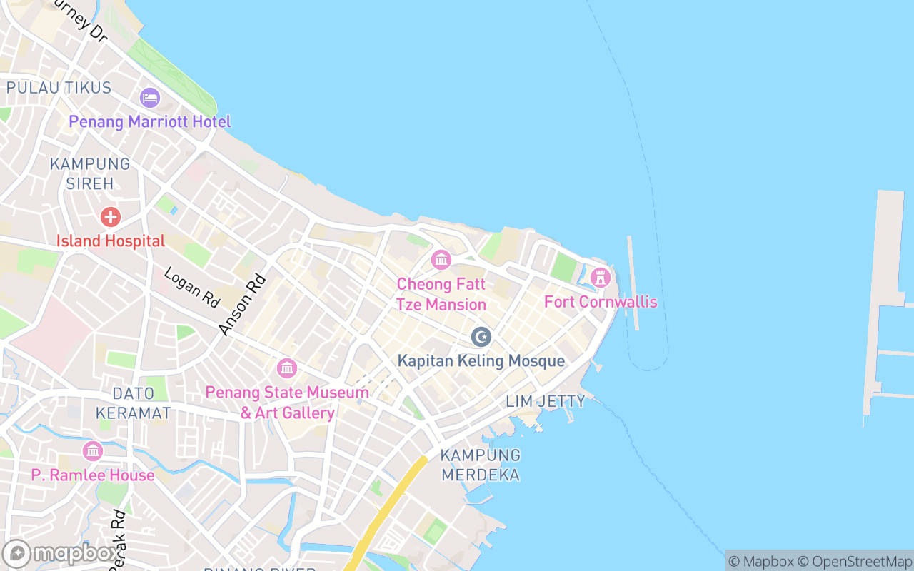 Map showing the location of LinkBike Station 12: Muntri