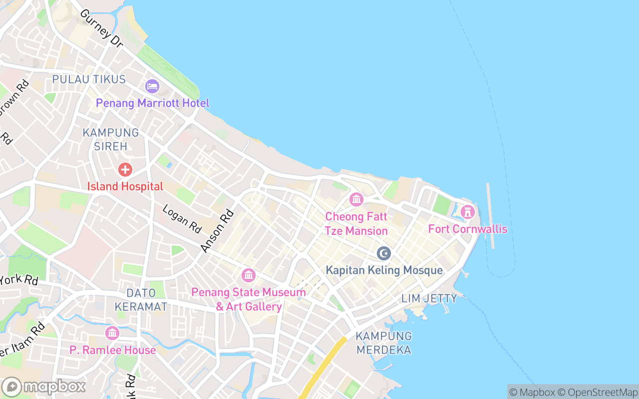 Map location