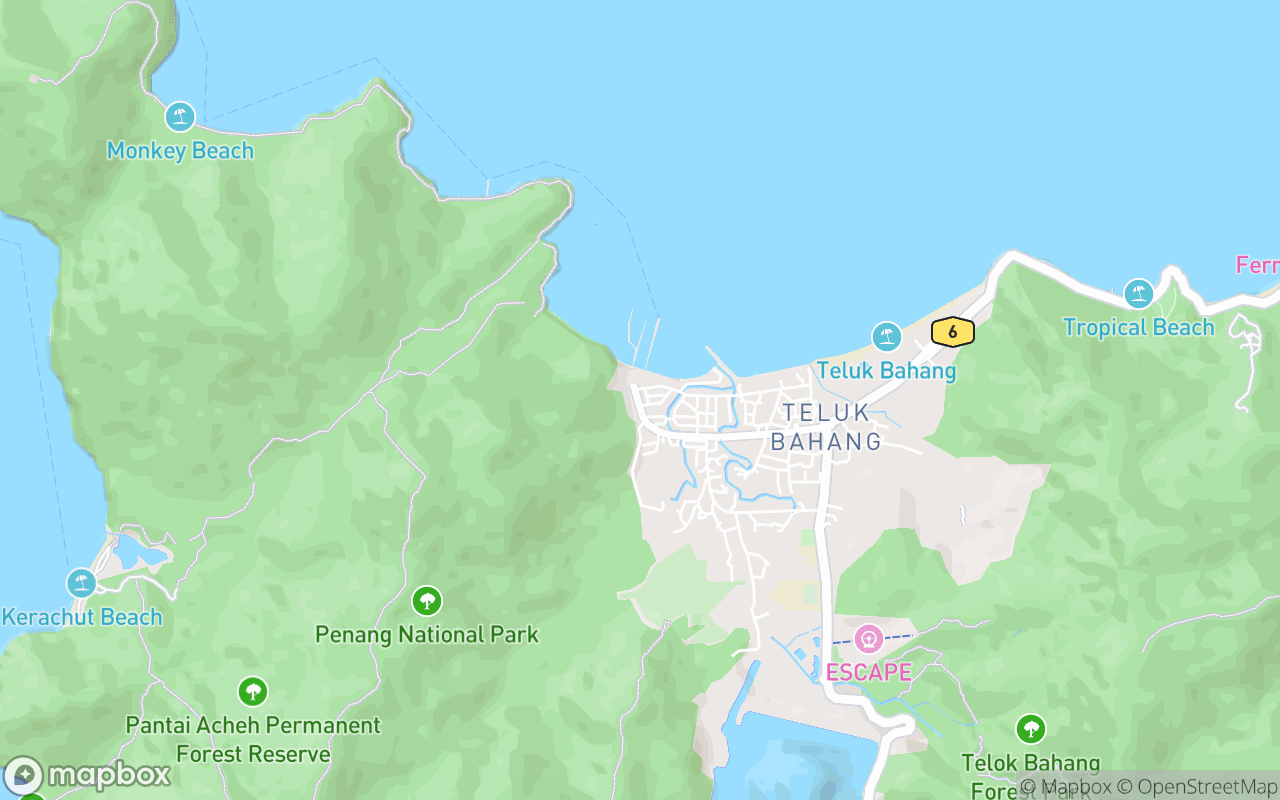 Map showing the location of Tai Tong Seafood Restaurant