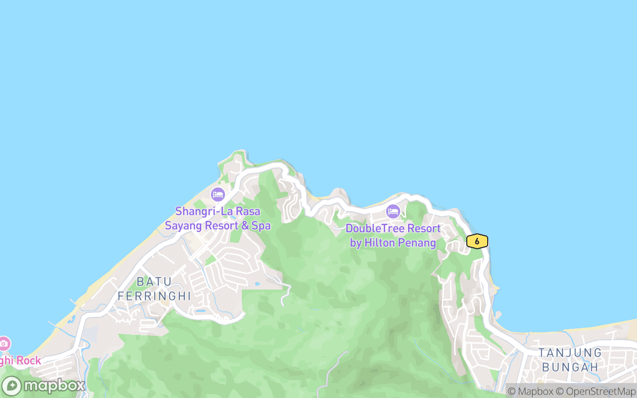 Map showing the location of Beach of Moonlight Bay