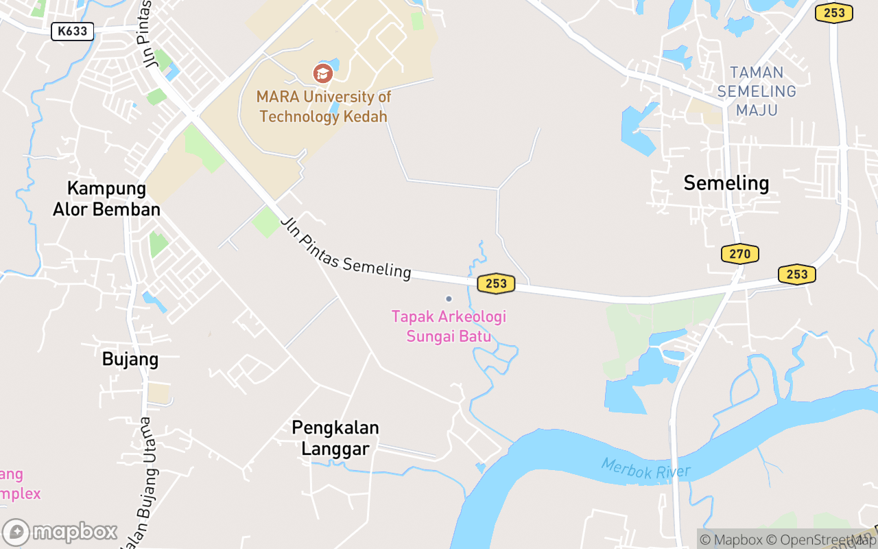 Map location