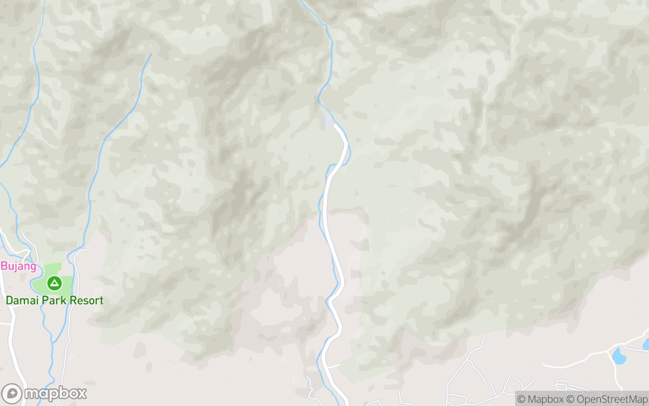 Map showing the location of Tupah Recreational Forest