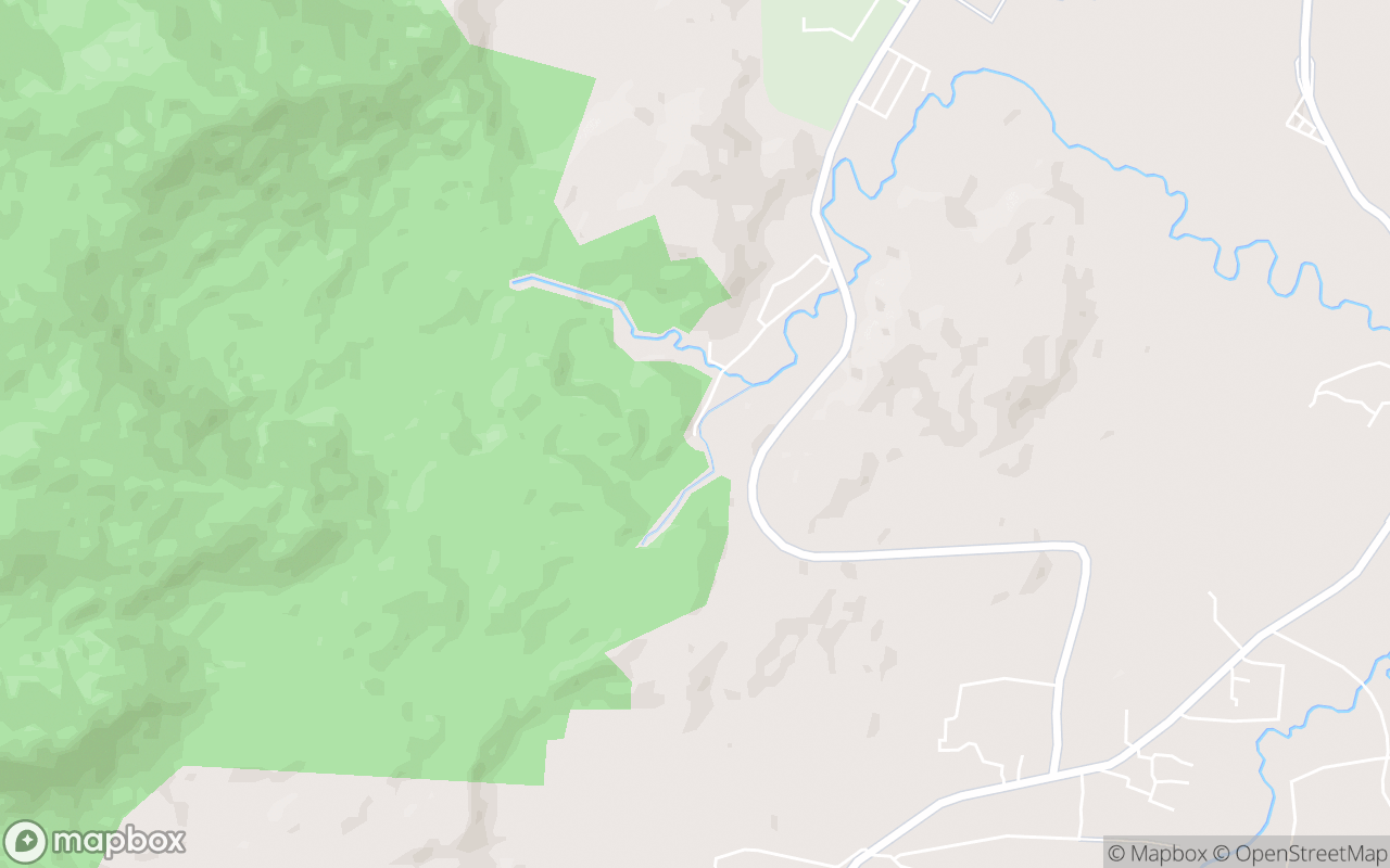 Map showing the location of Air Terjun Jeram Pasu