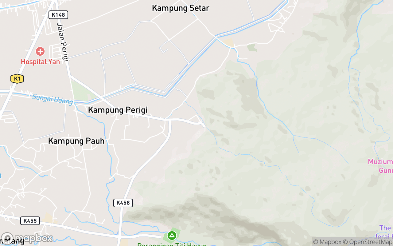 Map showing the location of Seri Perigi
