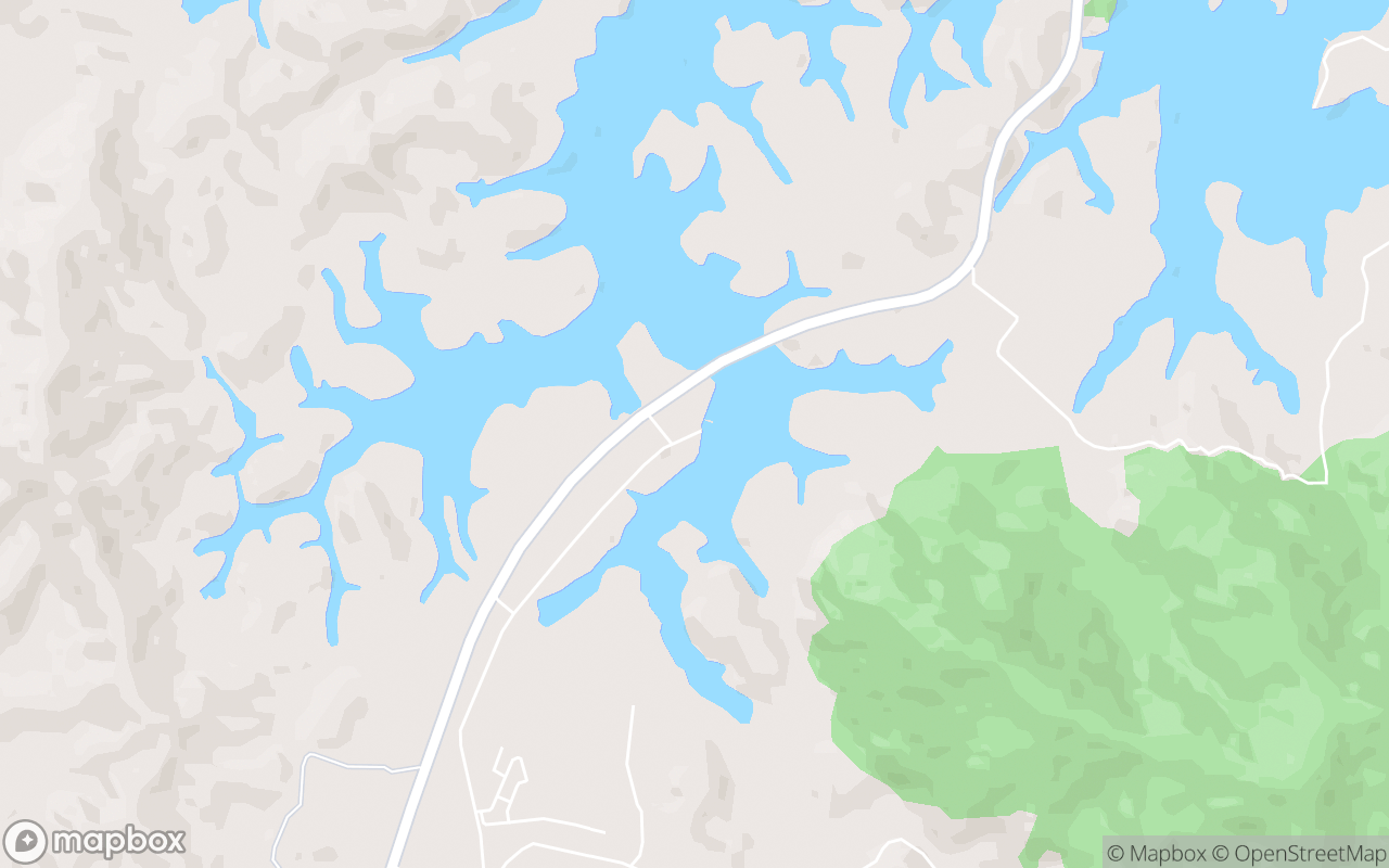 Map showing the location of Tasik Beris