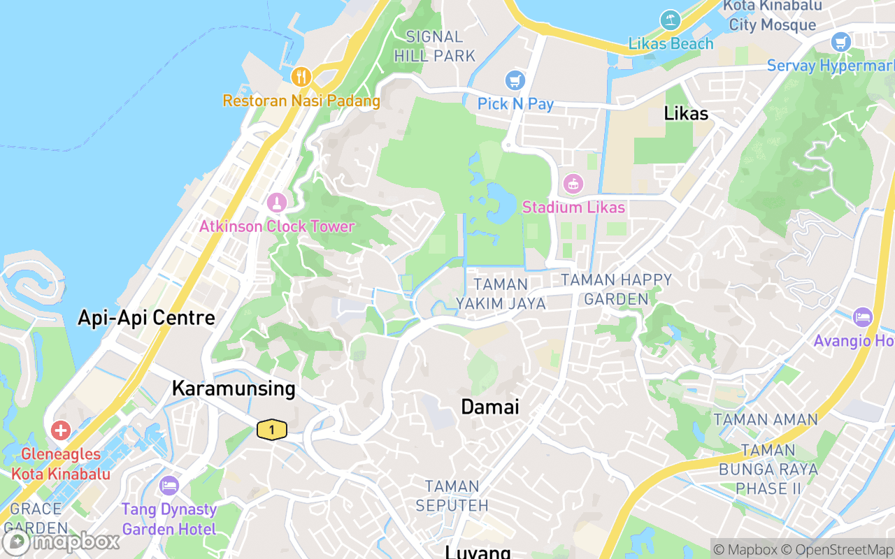Map location