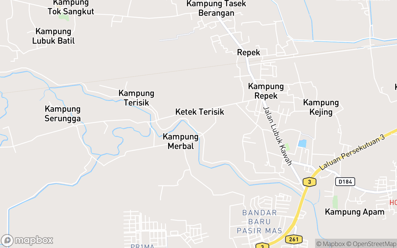 Map showing the location of Wat Uttamaram