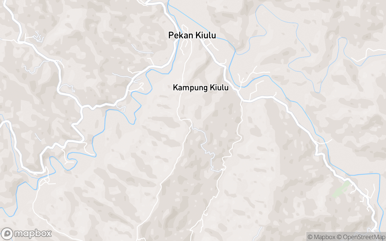 Map showing the location of Hawun Valley Kiulu