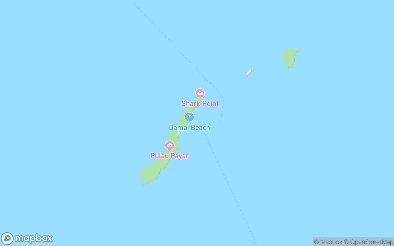 Map showing the location of House Reef