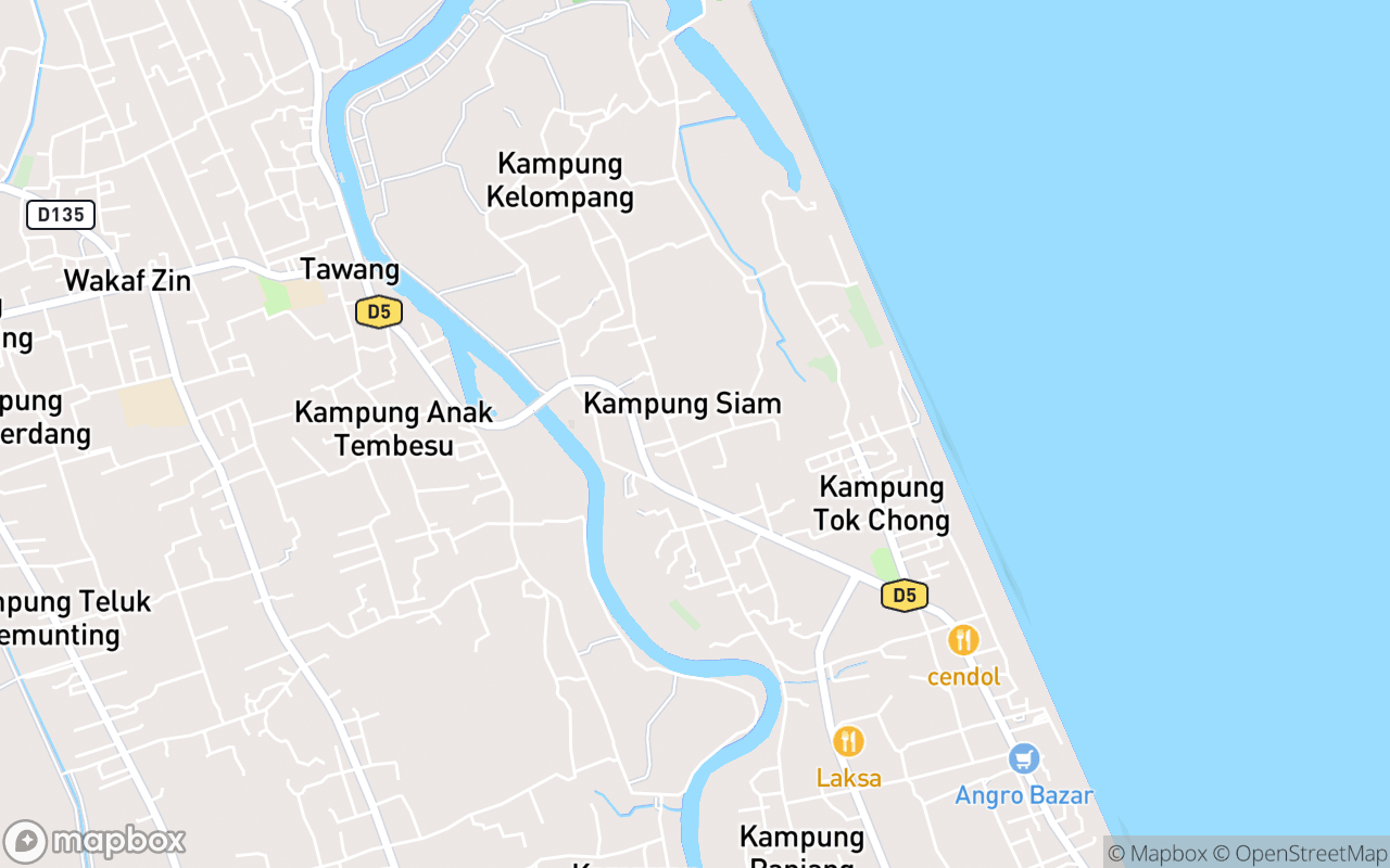 Map showing the location of Wat Phothikyan Phutthaktham