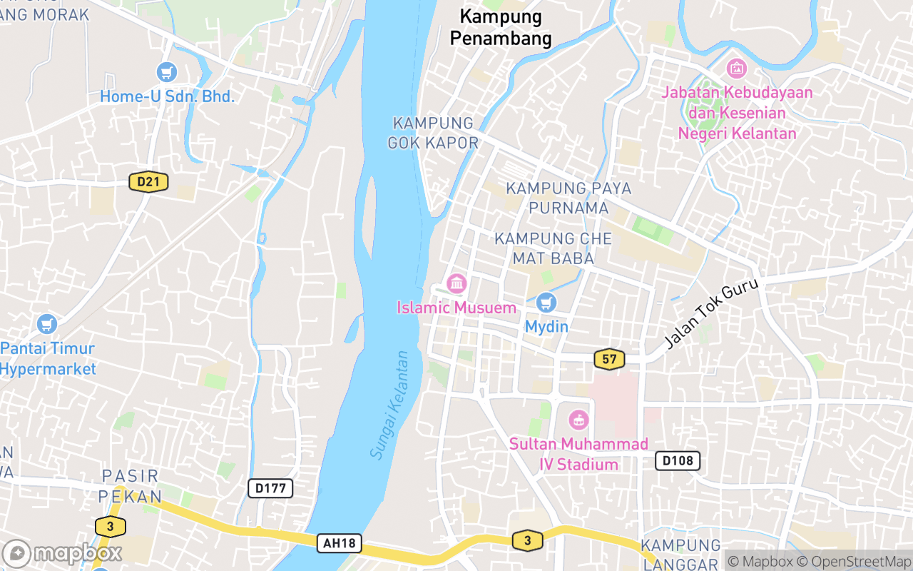 Map location
