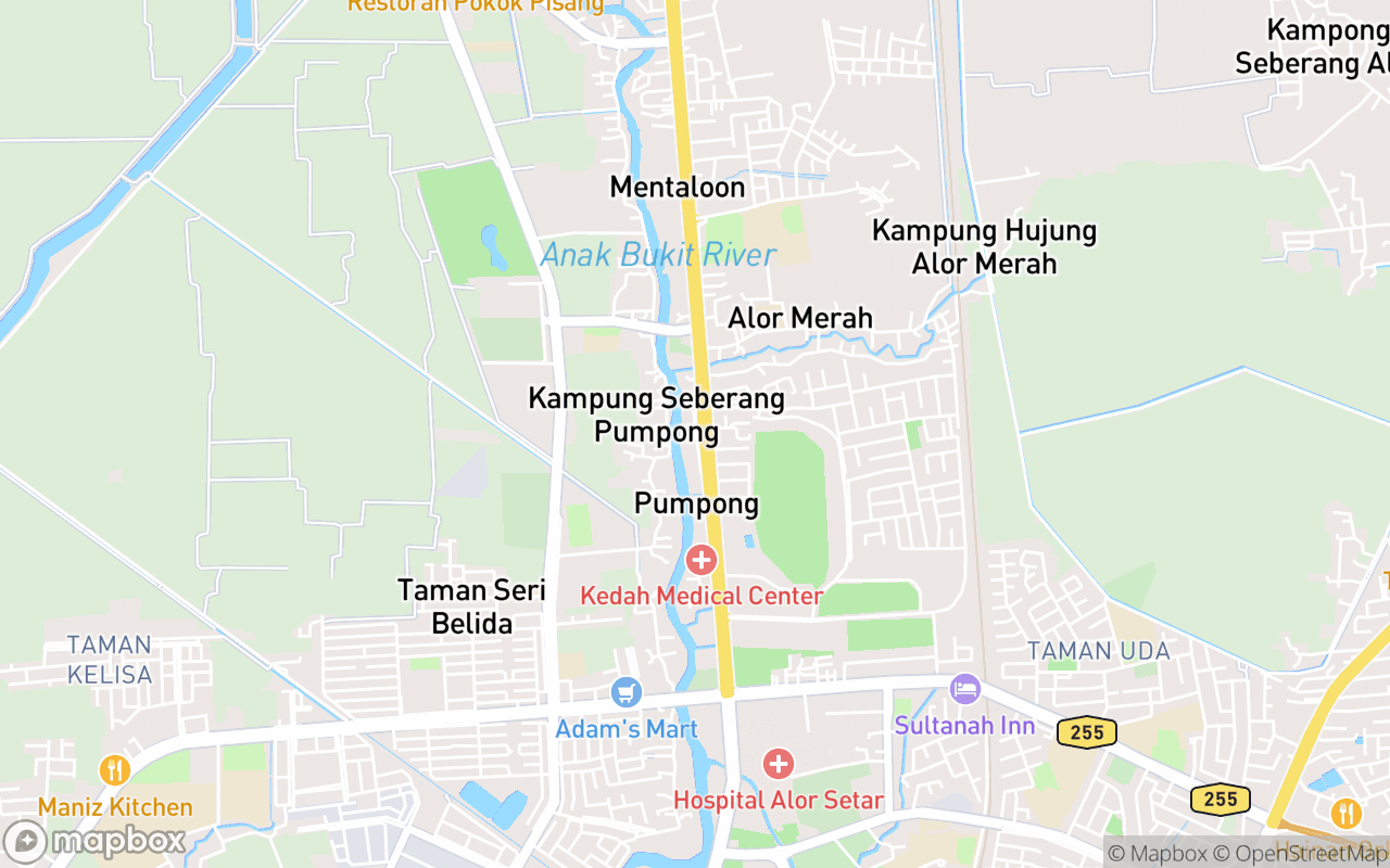 Map showing the location of Top Fast-food Toy Collections Museum