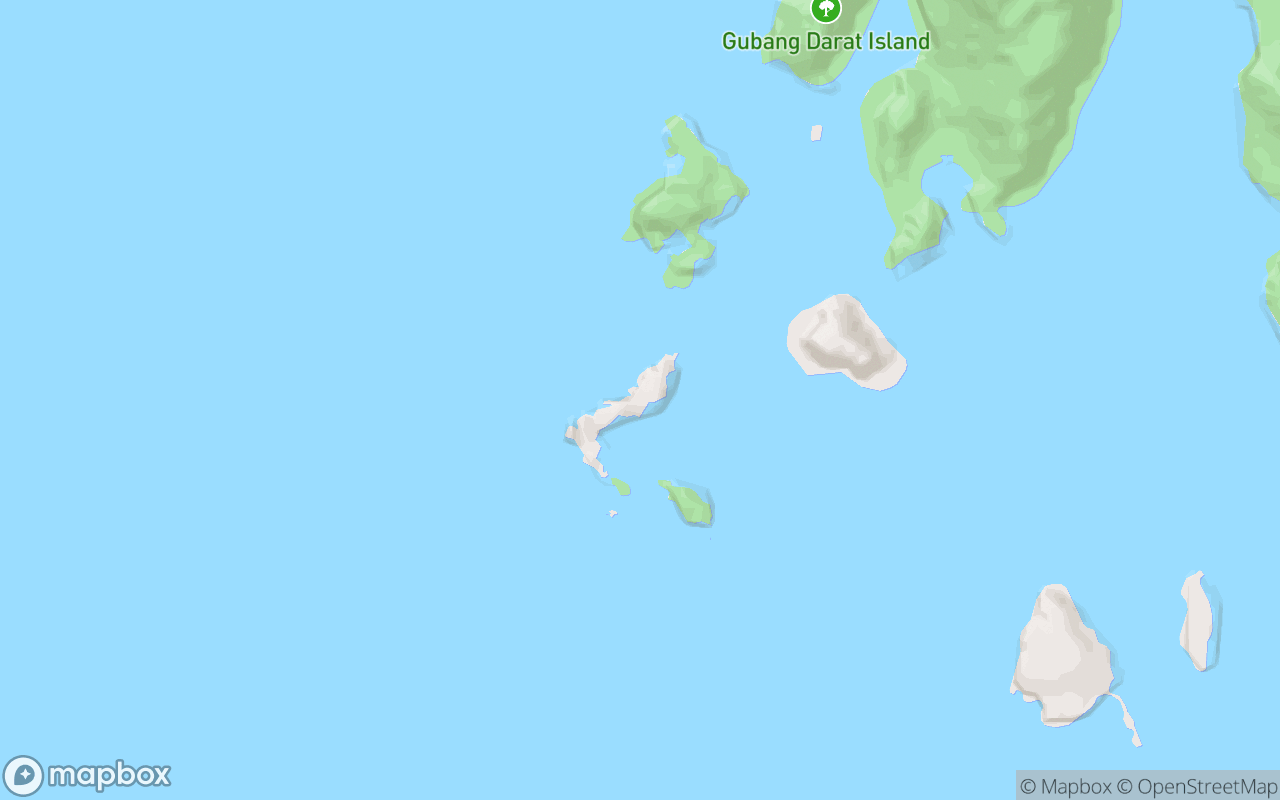 Map showing the location of Pulau Puchong