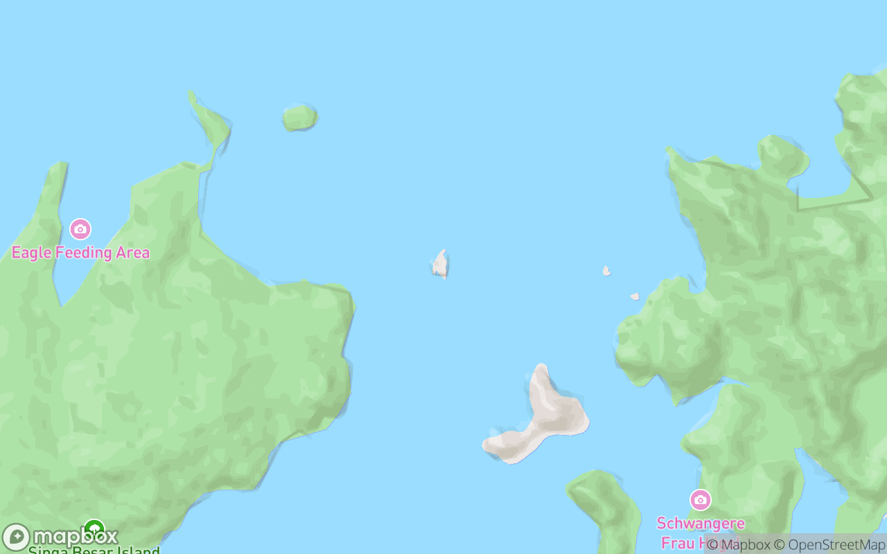 Map showing the location of Pulau Jong Fossils