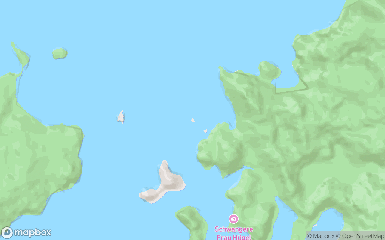 Map showing the location of Pulau Simpang Tiga Besar