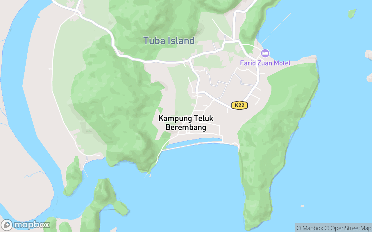 Map showing the location of Lekoshow Langkawi