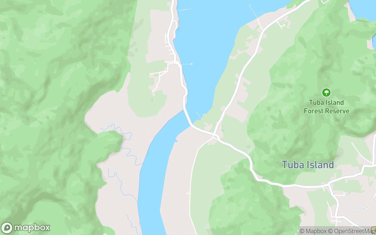 Map showing the location of The Geopark Bridge