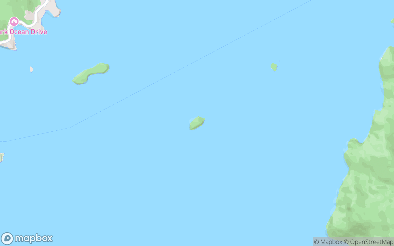 Map showing the location of Pulau Jerkom Besar