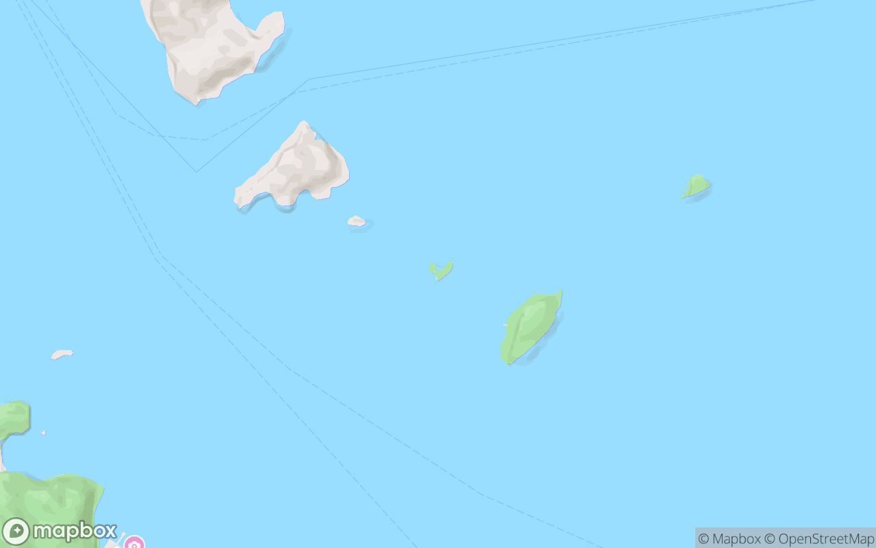 Map showing the location of Pulau Tanggok Besar