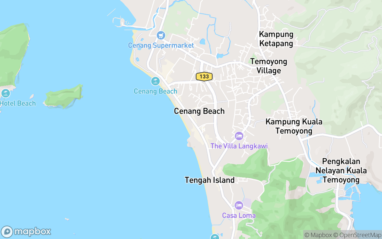 Map showing the location of ArtMalaysia