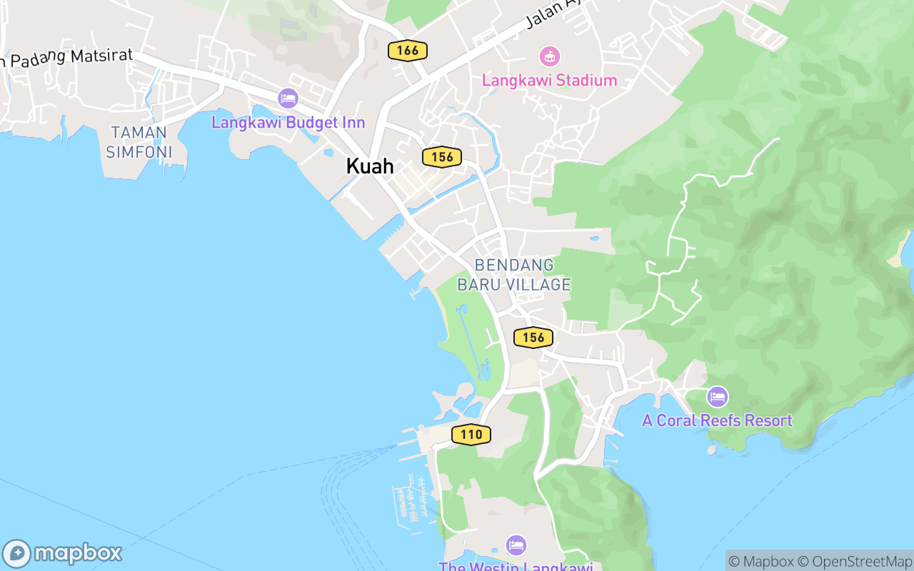 Map showing the location of CHOGM Park