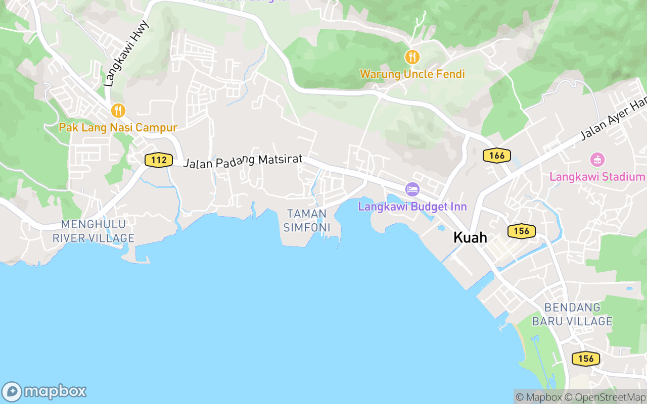 Map showing the location of TS Duty Free Shop