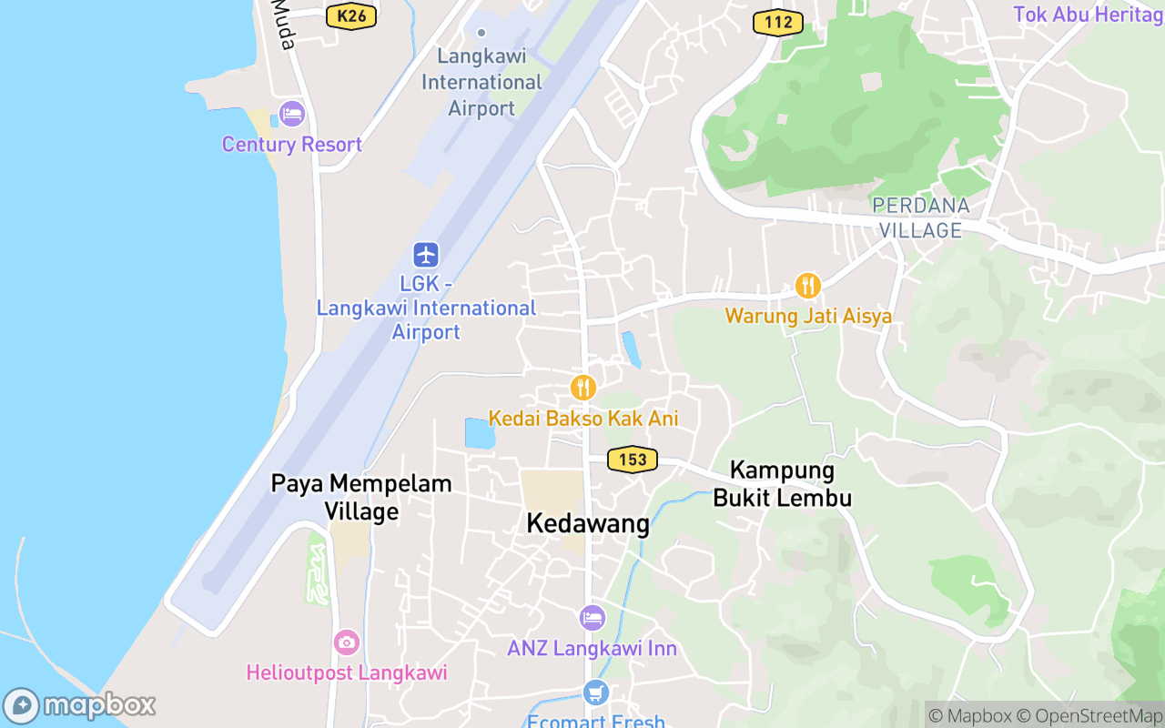 Map showing the location of Restoran Cili Kampung