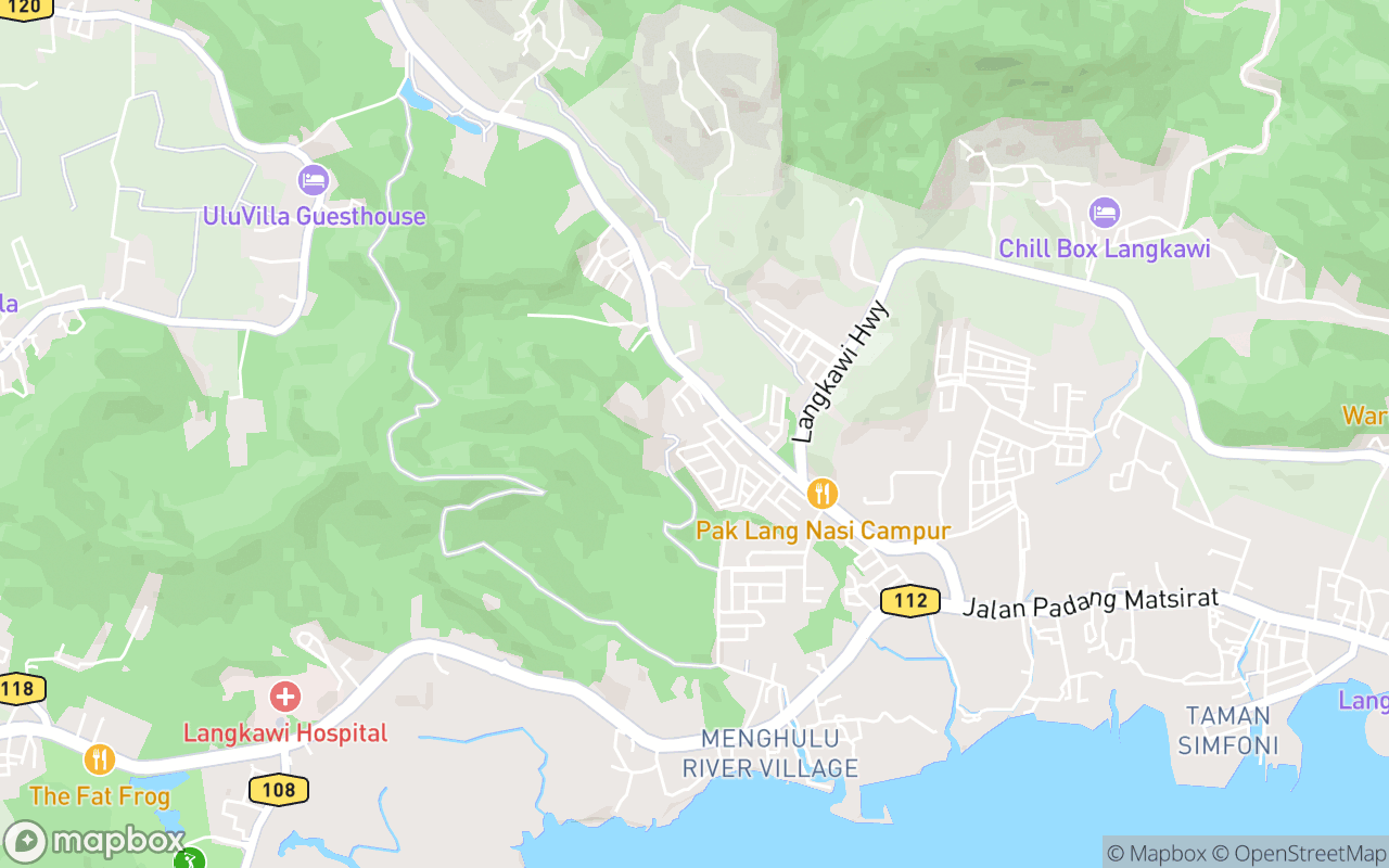 Map showing the location of Batu Asah Brachiopod Fossils
