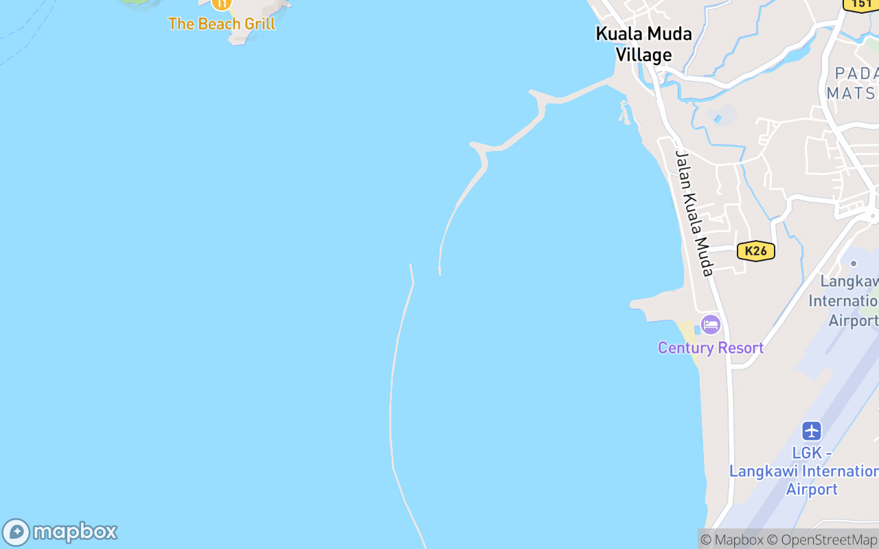 Map showing the location of Wave Breaker