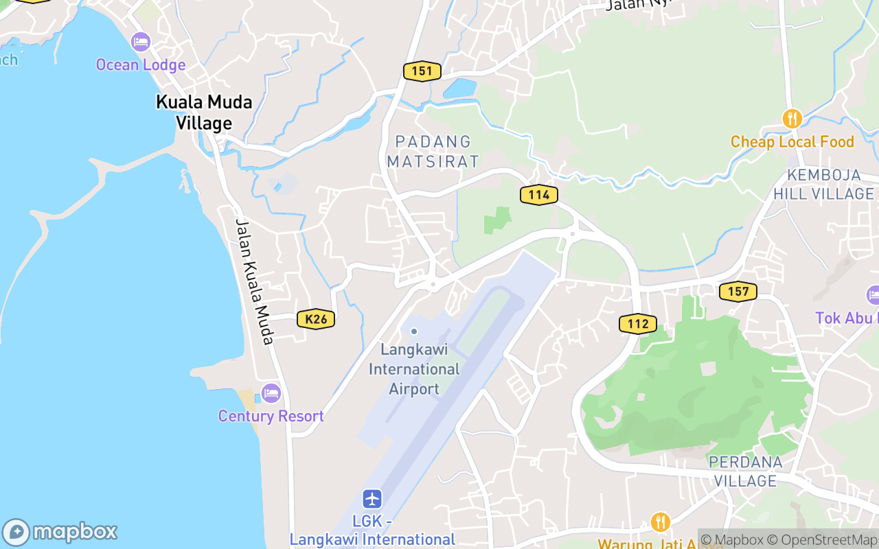 Map showing the location of Klinik Govin