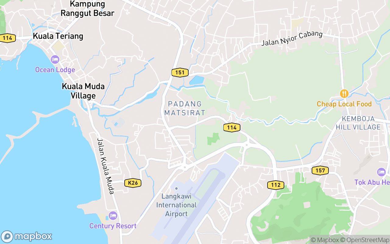 Map showing the location of Atma Alam Batik Art Village
