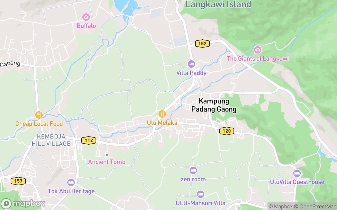Map showing the location of Klinik Ummi
