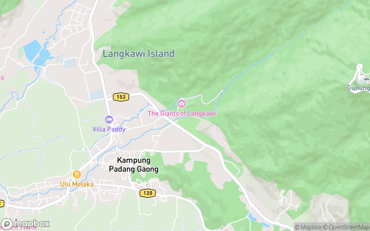Map showing the location of Tangga Helang Seribu Kenangan