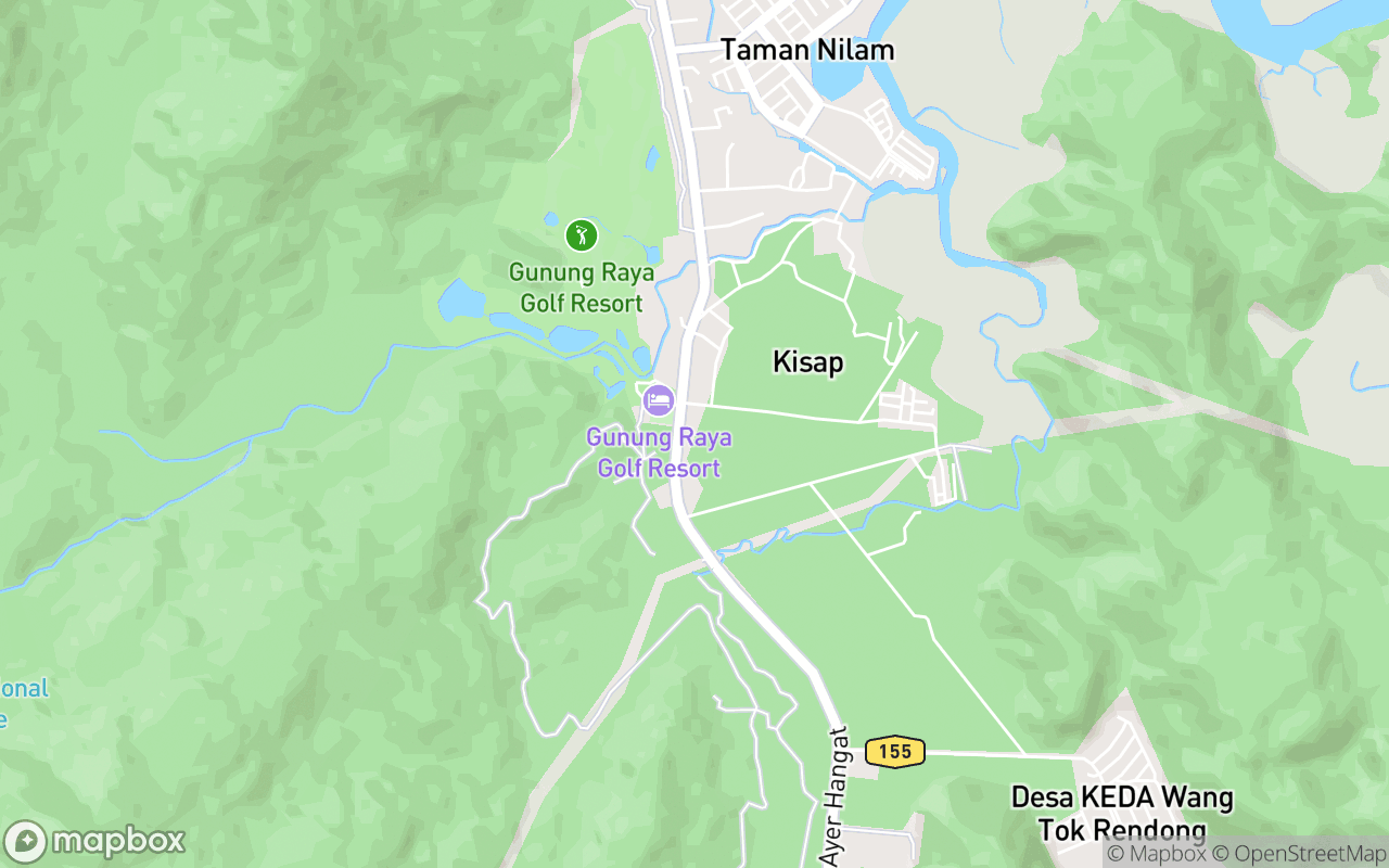 Map showing the location of Sri Muniswarar Temple