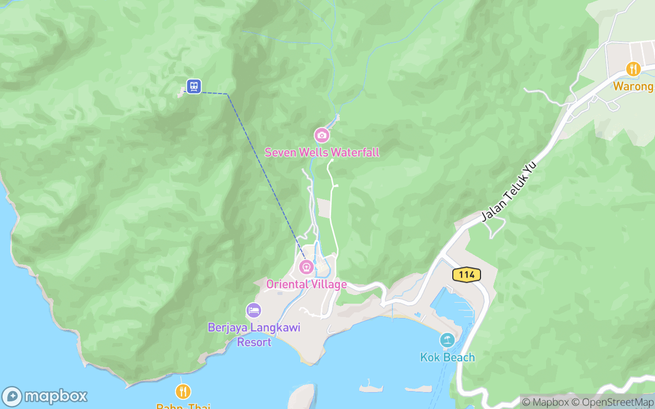 Map showing the location of Island Horses