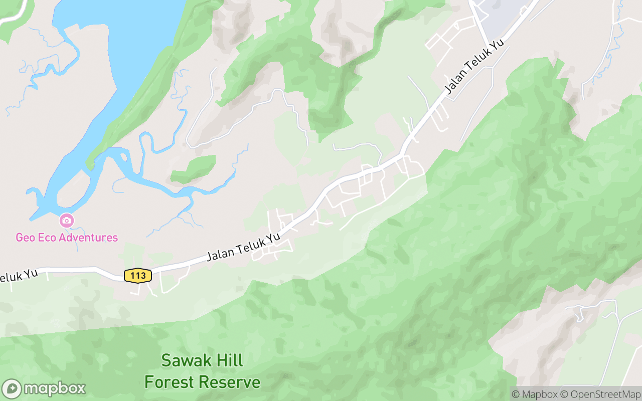 Map showing the location of Masjid Nurus Salam