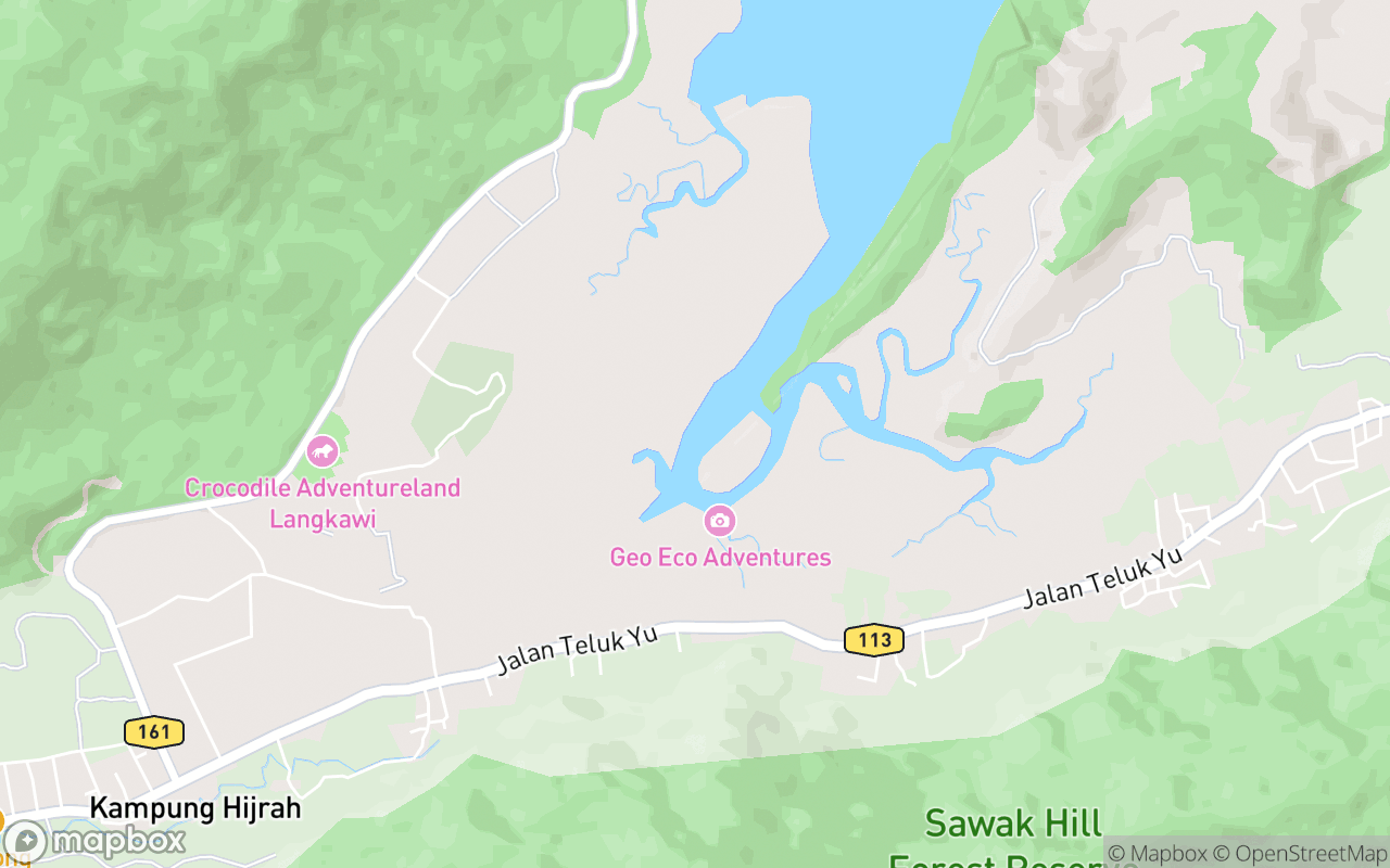 Map showing the location of Beting Pasir